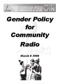 Gender Policy for Community Radio