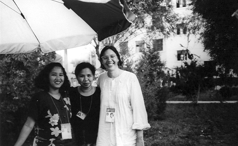 Mavic Balleza and Luz Martinez with ?